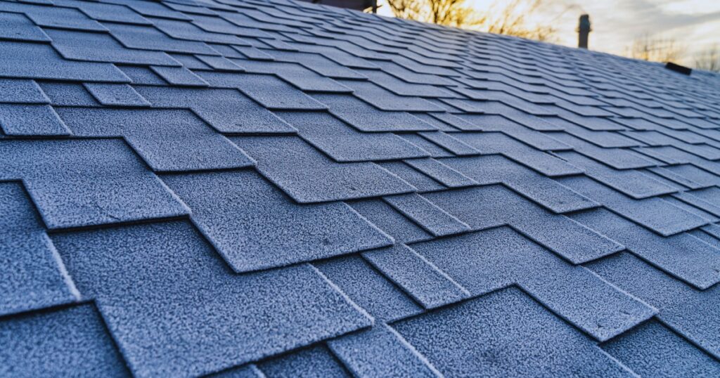 how to stack shingles on a roof